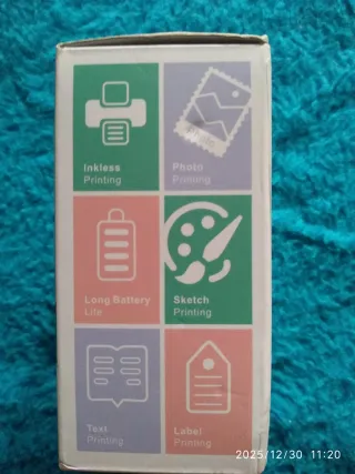 Mini Impresora Térmica Bluetooth verde