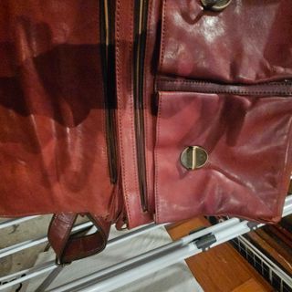 Borsa 24 ore in pelle marrone