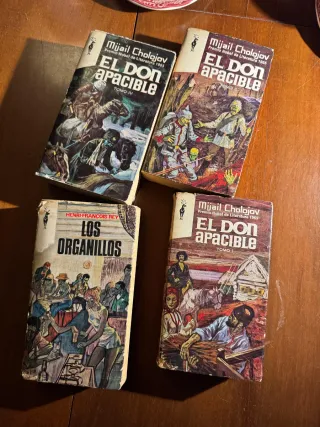 Libros Mijail Cholojov y Henry François-Rey