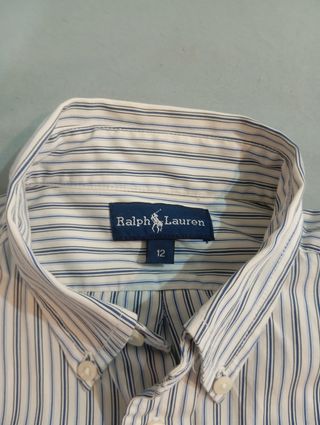 Camisa Polo Ralph Lauren Rayas