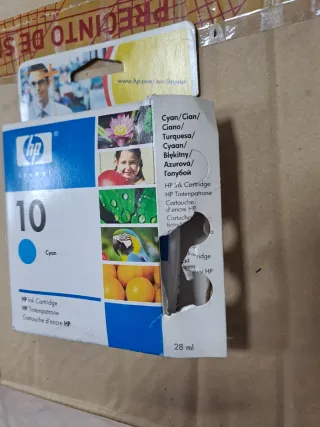 Cartucho HP 10 Cyan