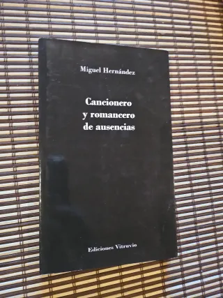 Cancionero y Romancero de Ausencias