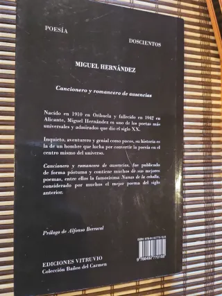 Cancionero y Romancero de Ausencias