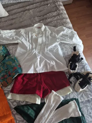 Traje de Fallero verde