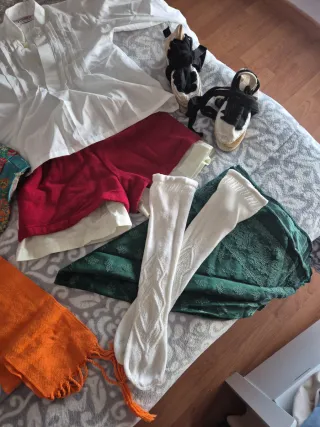 Traje de Fallero verde