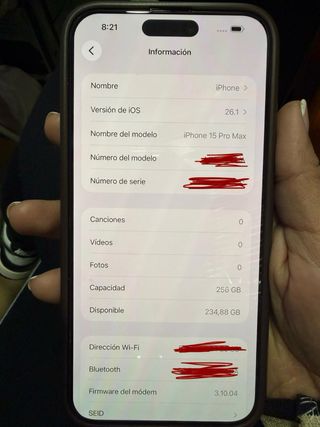 iPhone 15 Pro Max 256GB Space Gray