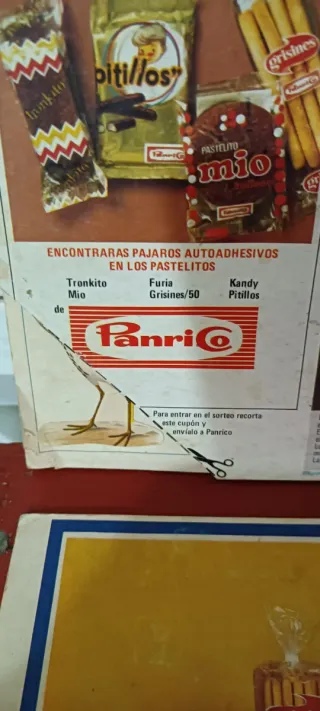 2 Álbumes Panrico 1975: Pájaros y Perros