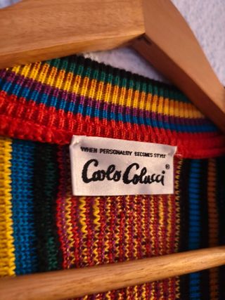 Jersey Carlo Colucci Vintage Coogi Style