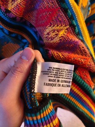 Jersey Carlo Colucci Vintage Coogi Style