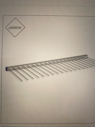 Cuelga copas acero inoxidable 85*37