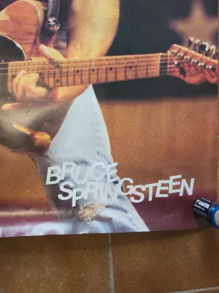 Póster Bruce Springsteen Antiguo
