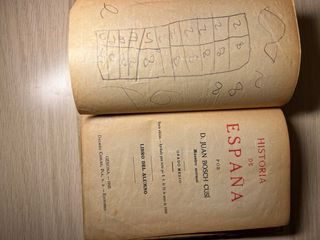 Historia de España  Libro escolar del 1925