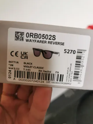 Ray-Ban Wayfarer Reverse 0502S