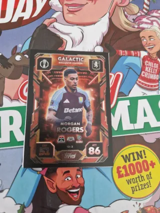 Topps Match Attax Galactic Exclusive Morgan Rogers