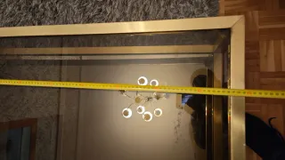 Chollo Mesa Centro Latón Vintage Cristal