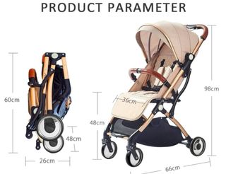 SONARIN Silla Paseo Ligera Compacta F1