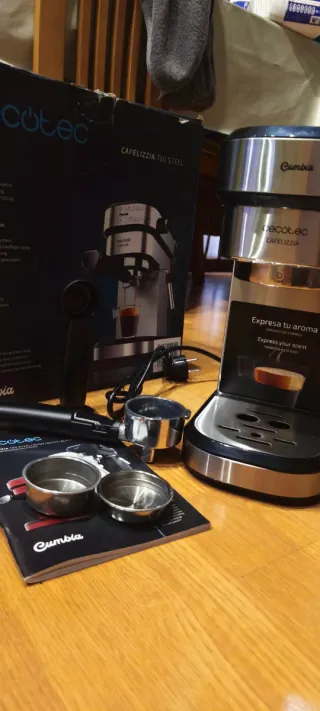 Cafetera Cecotec Cumbia 790 Steel
