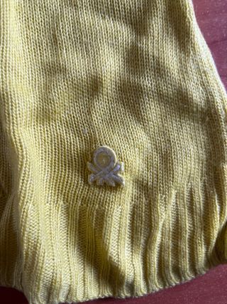 Vestido niña United Colors of Benetton amarillo