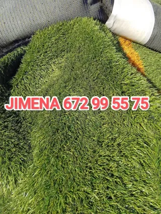 Césped artificial reciclado