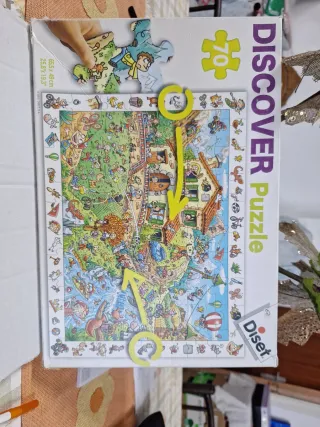 Puzzle Discover Diset 70 Piezas
