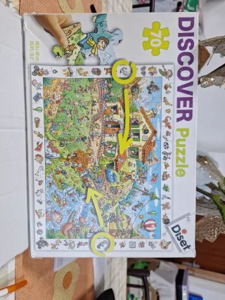 Puzzle Discover Diset 70 Piezas