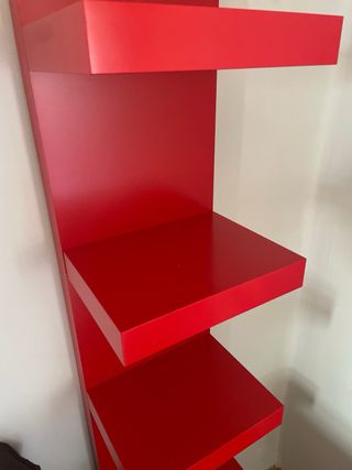 Estantería LACK Ikea Roja Edición limitada