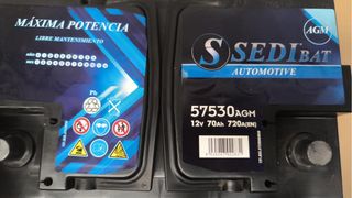 Batería AGM Start Stop 70AH 720A perfecto estado