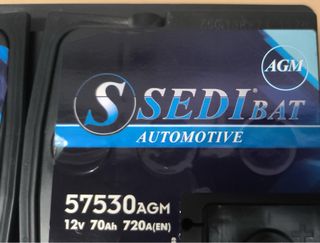 Batería AGM Start Stop 70AH 720A perfecto estado