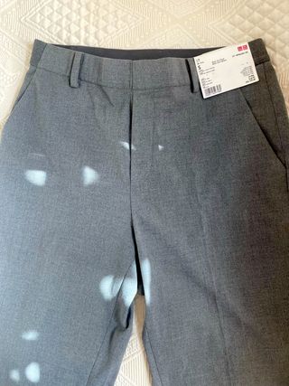 Pantalón de vestir gris Marks & Spencer Talla S