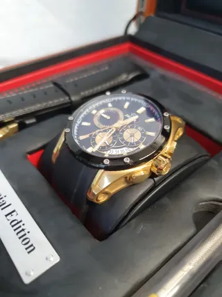 Reloj Jaguar Special Edition Negro/Dorado
