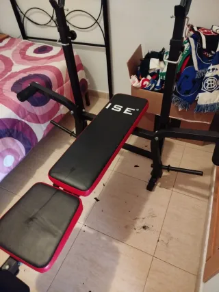 Banco de pesas ISE + pesas