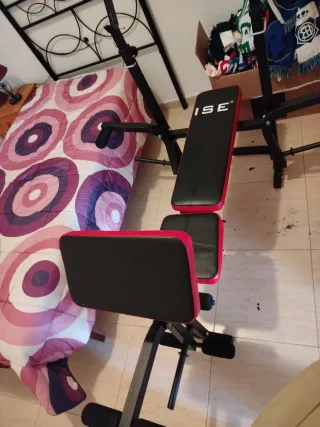 Banco de pesas ISE + pesas