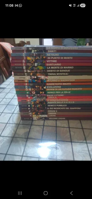 Collezione Marvel Wolverine Serie Oro Completa