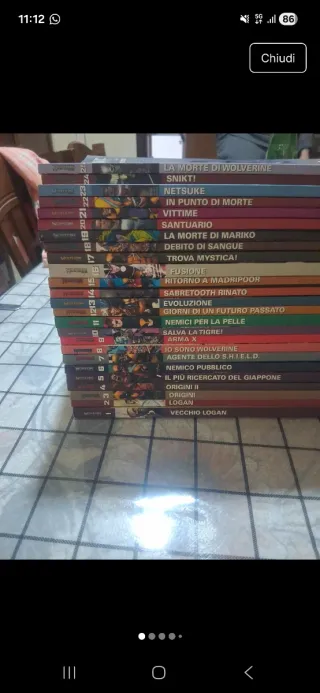 Collezione Marvel Wolverine Serie Oro Completa