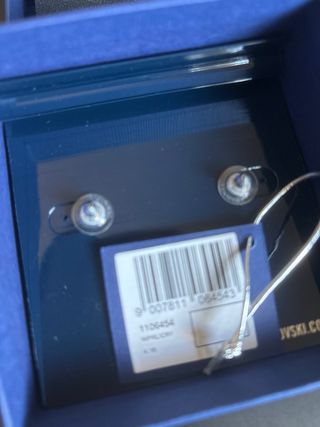 Pendientes Swarovski Perla y Circonitas