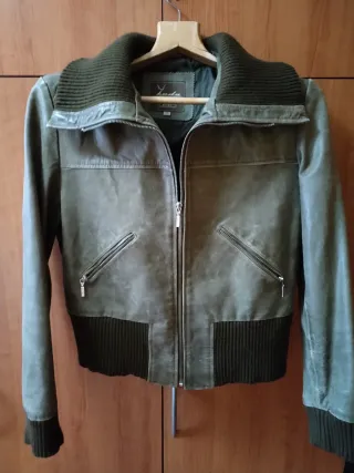 Chaqueta verde militar
