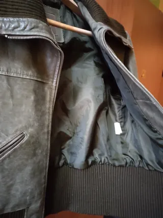 Chaqueta verde militar