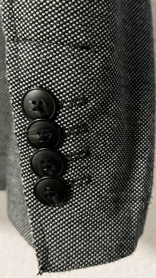 Chaqueta de traje gris para hombre