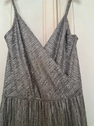 Tuta intera grigio argento