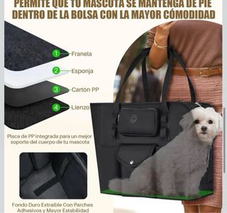 BOLSO TRANSPORTIN SLOWTON PARA PERROS Y GATOS