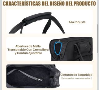 BOLSO TRANSPORTIN SLOWTON PARA PERROS Y GATOS