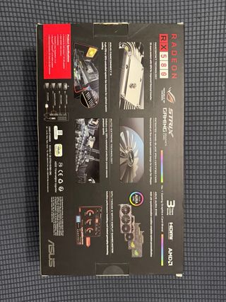 Tarjeta Gráfica AMD Radeon RX 580 8GB Strix