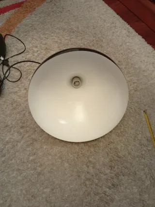 Lámpara de techo colgante negra