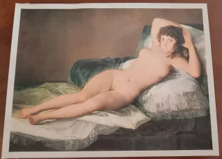 La Maja Desnuda Goya Medidas64x50