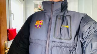 Abrigo Polar Nike Negro