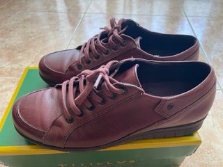 Zapatos Pitillos Burdeos Talla 40