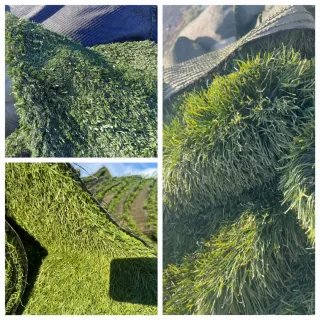 Césped artificial reciclado