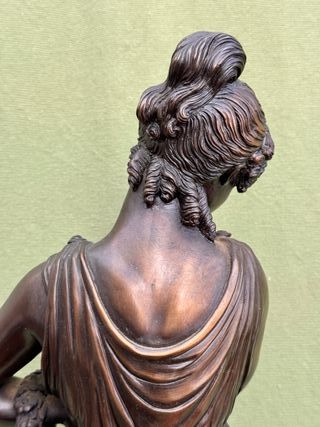 Estatua Bronce Hebe/Diana 64cm S.XX