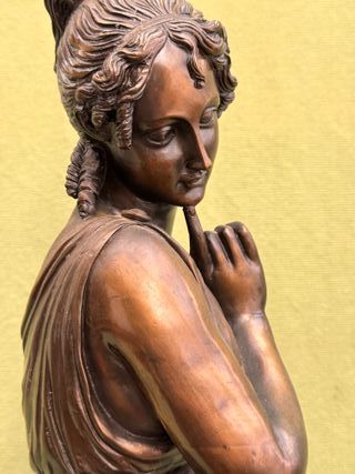 Estatua Bronce Hebe/Diana 64cm S.XX