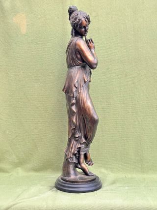 Estatua Bronce Hebe/Diana 64cm S.XX